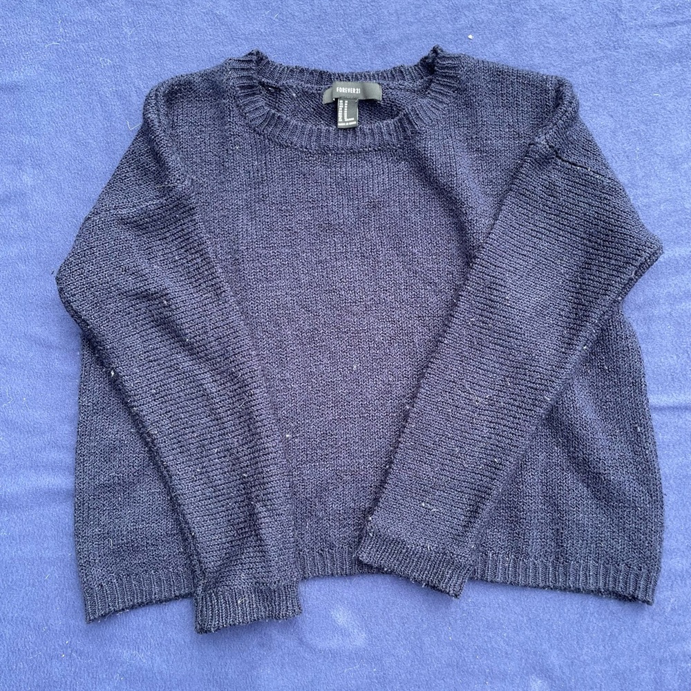 Forever, 21 blue sweater size medium